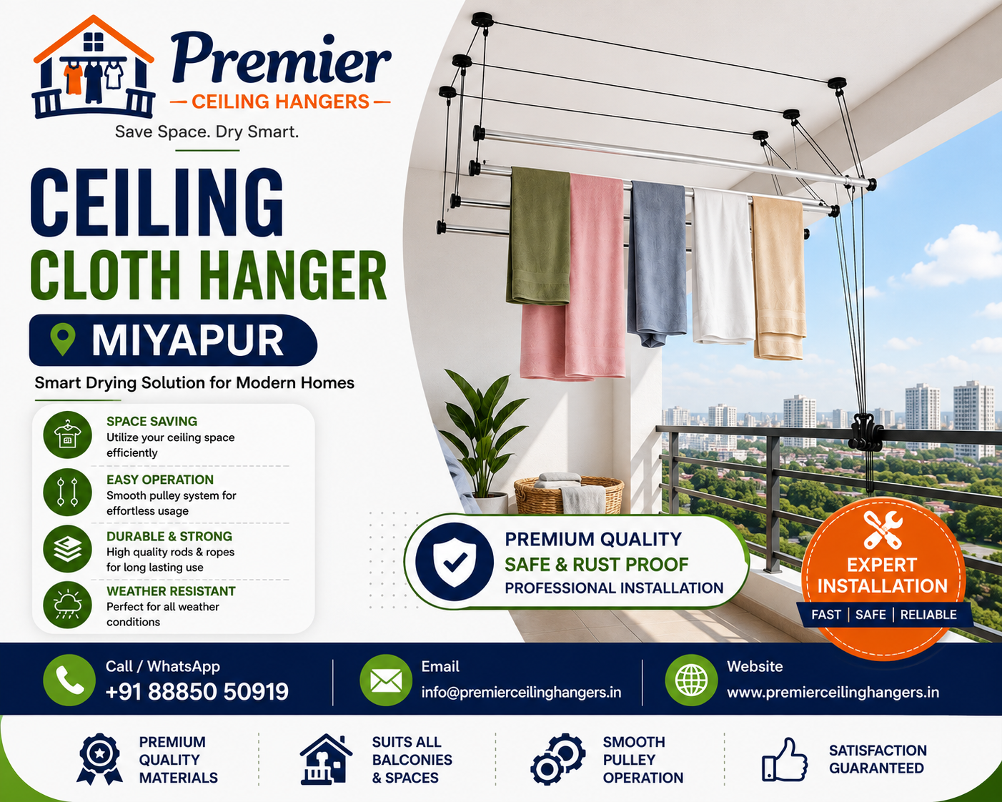 Ceiling Hangers in Secunderabad | premierceilinghangers