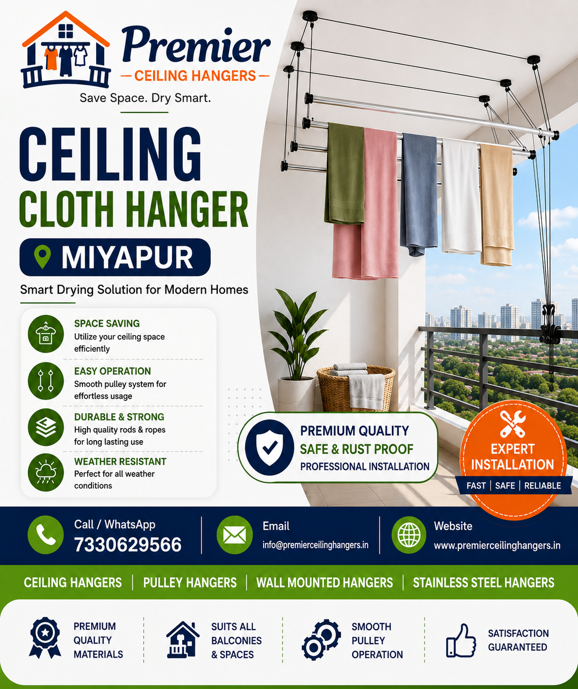 Ceiling Hangers in Bachupally | premierceilinghangers