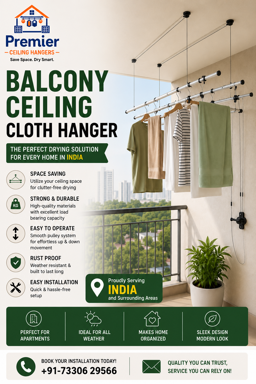 Ceiling Hangers in Bachupally | premierceilinghangers